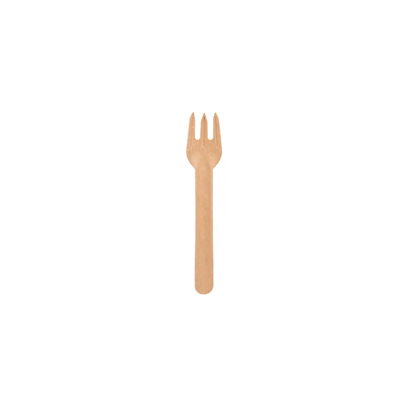 FOURCHETTES PAPER CUTLERY  960 G/M2 15,8 CM NATUREL PAPIER (50 UNITÉ)