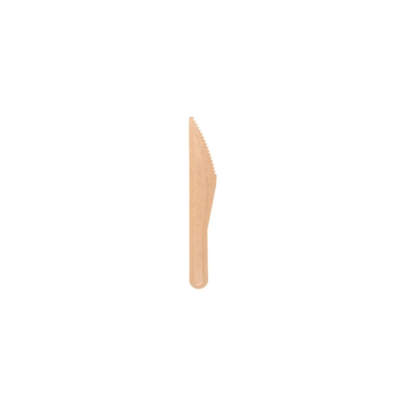 COUTEAUX PAPER CUTLERY  960 G/M2 15,8 CM NATUREL PAPIER (50 UNITÉ)