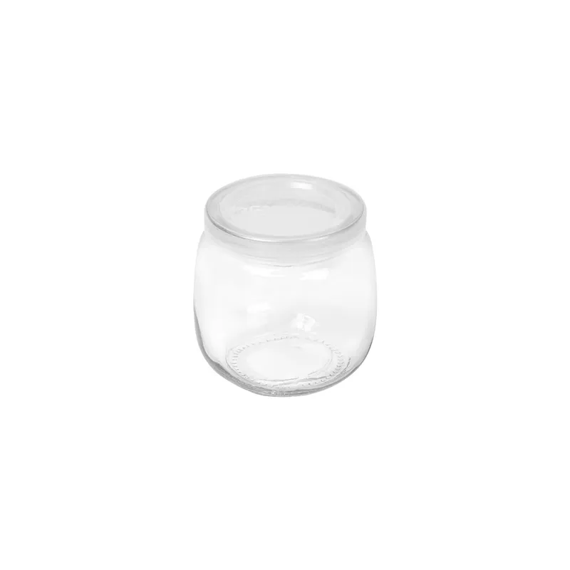 POT AVEC COUVERCLE WAKI GLASS 200 ML Ø 7,3x7,3 CM TRANSPARENT VERRE (72 UNITÉ) POT AVEC COUVERCLE WAKI GLASS 200 ML Ø 7,3x7,3 CM TRANSPARENT VERRE (72 UNITÉ)