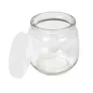 POT AVEC COUVERCLE WAKI GLASS 200 ML Ø 7,3x7,3 CM TRANSPARENT VERRE (72 UNITÉ) POT AVEC COUVERCLE
