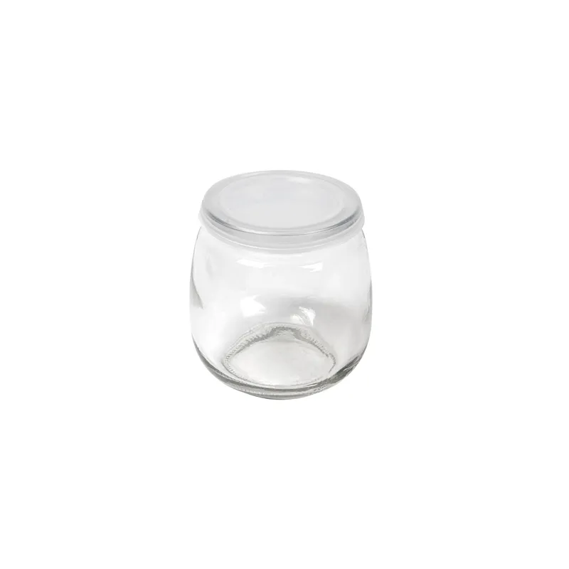 POT AVEC COUVERCLE WAKI GLASS 300 ML Ø 8,4x8,7 CM TRANSPARENT VERRE (48 UNITÉ) POT AVEC COUVERCLE WAKI GLASS 300 ML Ø 8,4x8,7 CM TRANSPARENT VERRE (48 UNITÉ)