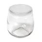 POT AVEC COUVERCLE WAKI GLASS 300 ML Ø 8,4x8,7 CM TRANSPARENT VERRE (48 UNITÉ) POT AVEC COUVERCLE