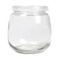POT AVEC COUVERCLE WAKI GLASS 300 ML Ø 8,4x8,7 CM TRANSPARENT VERRE (48 UNITÉ) POT AVEC COUVERCLE