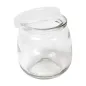 POT AVEC COUVERCLE WAKI GLASS 300 ML Ø 8,4x8,7 CM TRANSPARENT VERRE (48 UNITÉ) POT AVEC COUVERCLE