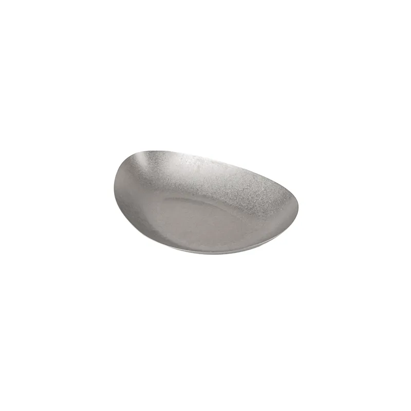 ASSIETTES CREUSES IRREGULIÈRES ARTINOX 'VINTAGE' 700 ML 30x20x4,8 CM ARGENTE INOX (6 UNITÉ)