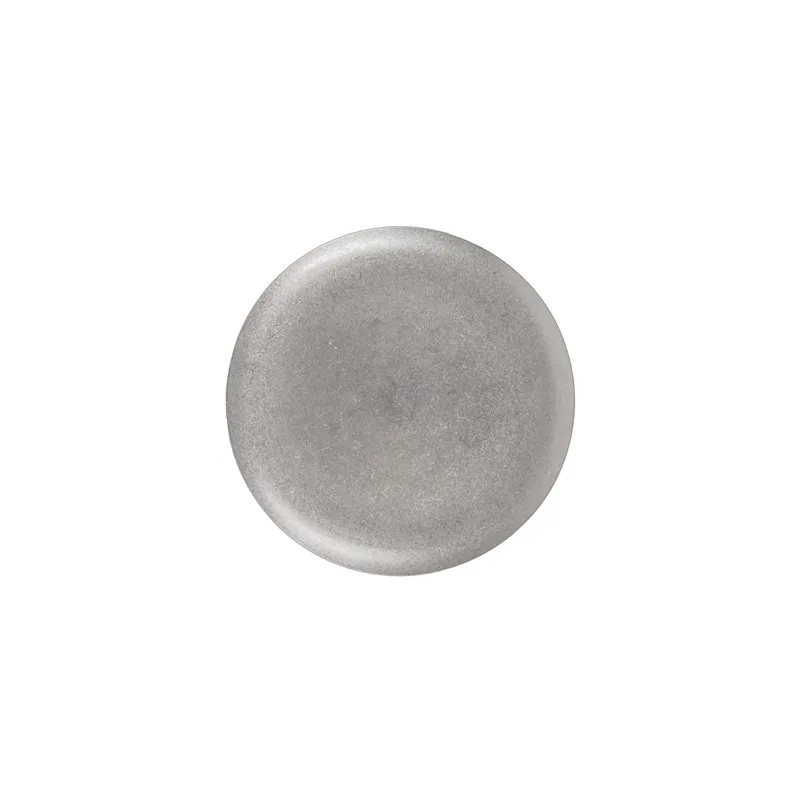 ASSIETTES PLATES ARTINOX 'VINTAGE'  Ø21x1,5 CM ARGENTE INOX (10 UNITÉ)