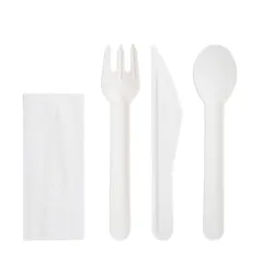 SET 4/1 COUVERTS +SERVIETTE