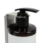 SUPPORT BOUTEILLE DISTRIBUTRICE 400 ML ARGENTE INOX (4 UNITÉ) SUPPORT BOUTEILLE DISTRIBUTRICE