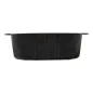 RÉCIPIENTS LAQUÉS 500 ML 15x12,5x4,5 CM NOIR/OR ALUMINIUM (50 UNITÉ) RÉCIPIENTS LAQUÉS