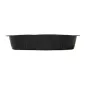 RÉCIPIENTS LAQUÉS 1530 ML 23,6x18,5x4,5 CM NOIR/OR ALUMINIUM (50 UNITÉ) RÉCIPIENTS LAQUÉS