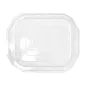 COUVERCLES POUR RÉFÉRENCE 267.81 16,4x13,1x2,2 CM TRANSPARENT RPET (50 UNITÉ) COUVERCLES POUR RÉFÉRENCE 267.81