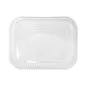 COUVERCLES POUR RÉFÉRENCE 267.83 24,3x18,9x2,7 CM TRANSPARENT RPET (50 UNITÉ) COUVERCLES POUR RÉFÉRENCE 267.83