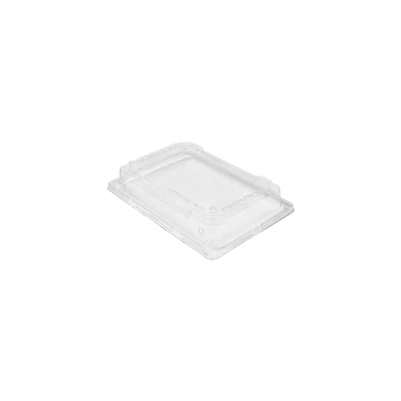 COUVERCLES POUR CODE 267.94   19x13,4x3 CM TRANSPARENT RPET (176 UNITÉ)