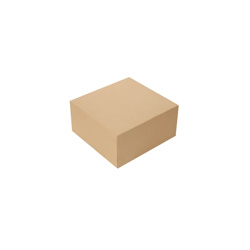 BOÎTES PATISSERIES SANS FENÊTRE THEPACK  17x14x11,5 CM NATUREL CARTON NANO-MICRO (200 UNITÉ)