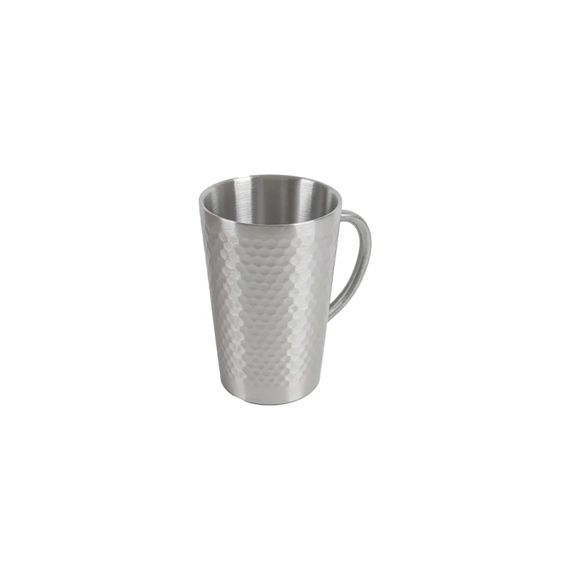 TASSES ARTINOX 350 ML Ø 8,2x12 CM ARGENTE INOX (6 UNITÉ)