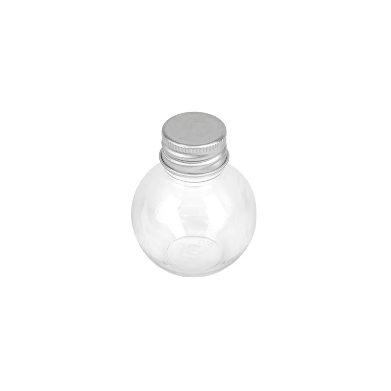 FLACONS AVEC BOUCHON EN ALUMINIUM 50 ML Ø5x6,2 CM TRANSPARENT PET (150 UNITÉ)