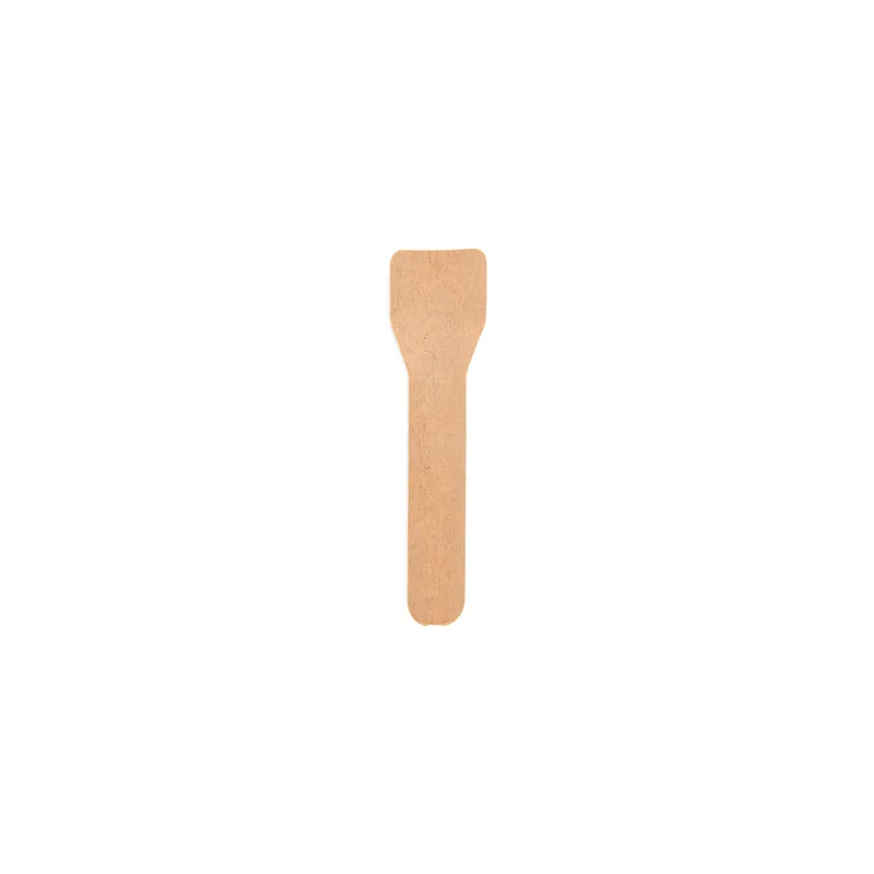 CUILLÈRES À GLACES PAPER CUTLERY  960 G/M2 9,5 CM NATUREL PAPIER (500 UNITÉ)