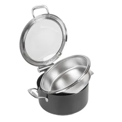 CHAFING DISH ROND AVEC FENÊTRE