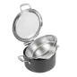 CHAFING DISH ROND AVEC FENÊTRE