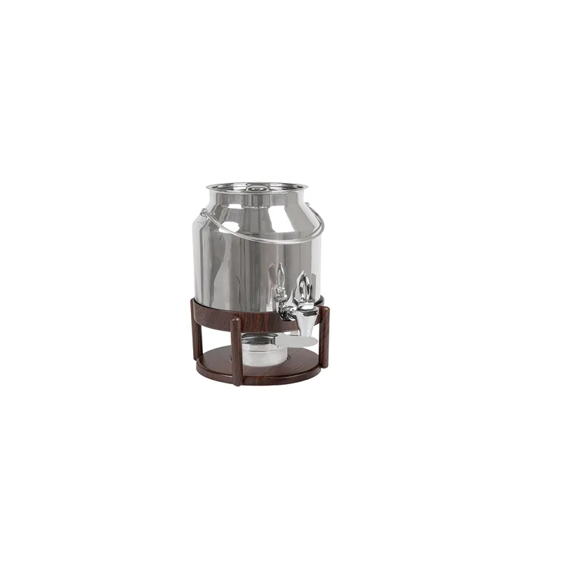 DISTRIBUTEUR POUR BOISSONS CHAUDES  6 L 20,3x27x43,5 CM ARGENTE INOX (1 UNITÉ)