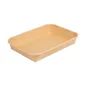 RÉCIPIENTS POUR "SUSHI" 20PE + 280 +16PE G/M2 16,5x11,5x2,4 CM NATUREL KRAFT (600 UNITÉ) RÉCIPIENTS POUR "SUSHI"