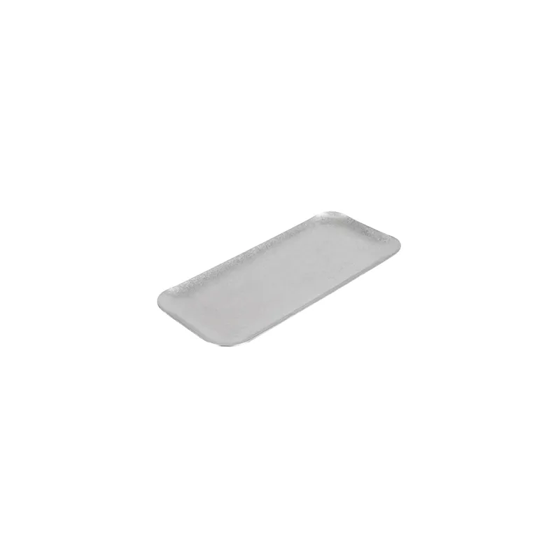 PLATEAUX RECTANGULAIRES ARTINOX 'VINTAGE'  22x9,5x0,8 CM ARGENTE INOX (10 UNITÉ)
