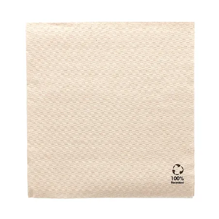 SERVIETTES ECOLABEL 1 PLI