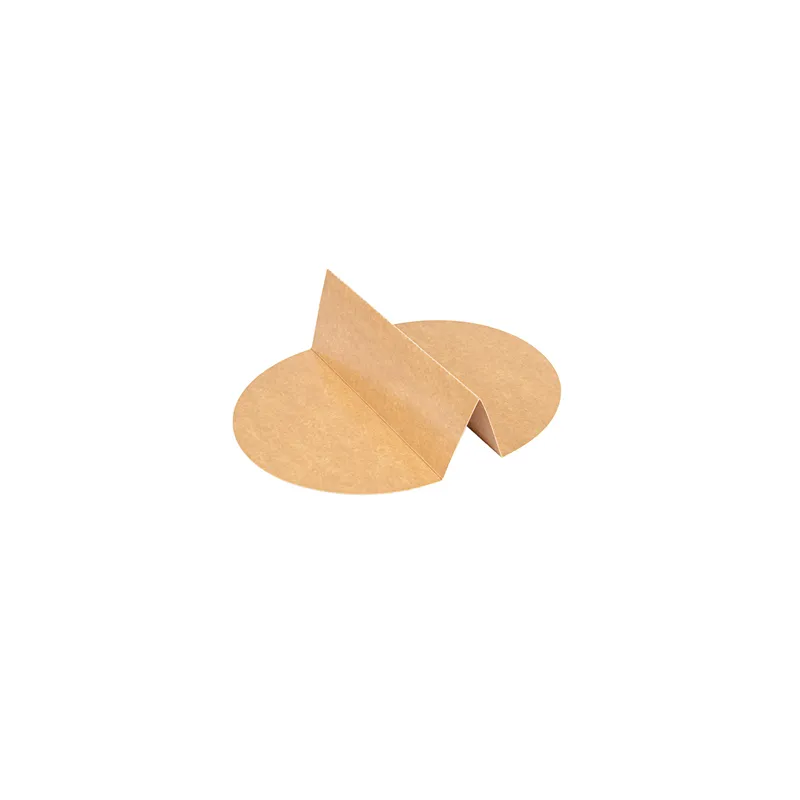 SÉPARATEUR 2 COMP. SALADIER 212.97  300 + 18 PE G/M2 Ø26,8/17,5x5,3 CM NATUREL KRAFT (600 UNITÉ)