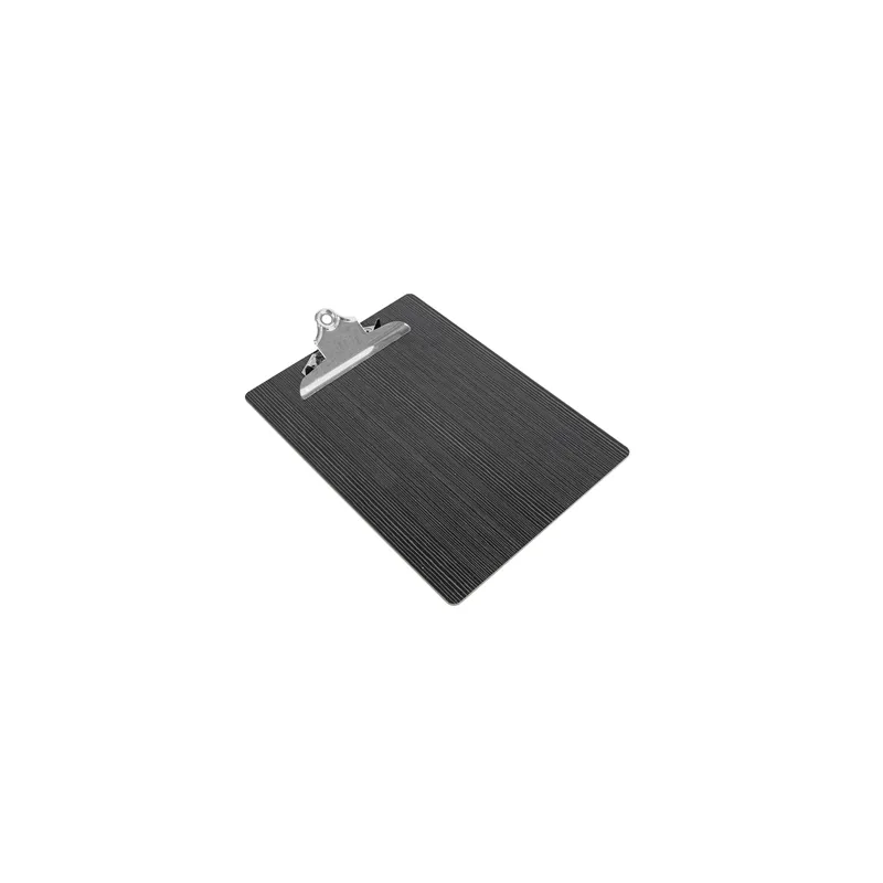 PLANCHE PORTE MENU AVEC PINCE   22,9x31,8x0,4 CM NOIR MDF (12 UNITÉ)