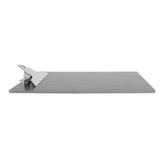 PLANCHE PORTE MENU AVEC PINCE   22,9x31,8x0,4 CM NOIR MDF (12 UNITÉ)