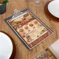 PLANCHE PORTE MENU AVEC PINCE