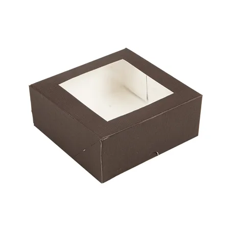 BOÎTES PATISSERIES AVEC FENÊTRE