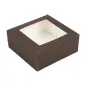 BOÎTES PATISSERIES AVEC FENÊTRE