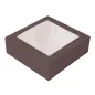 BOÎTES PÂTISSERIES AVEC FENÊTRE