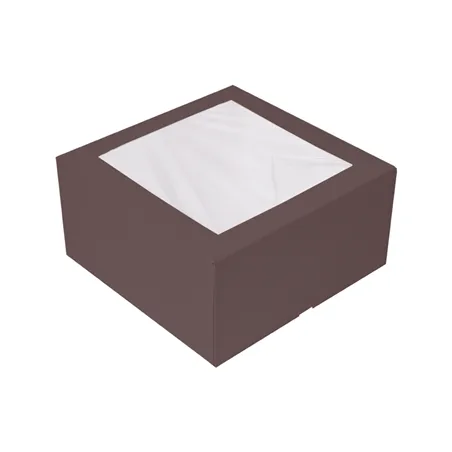 BOÎTES PÂTISSERIES AVEC FENÊTRE