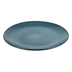 ASSIETTES AKALA  Ø27x17,7x3,4 CM BLEU STONEWARE (6 UNITÉ)