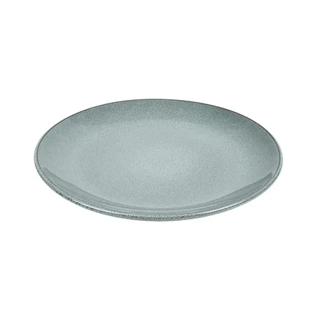 ASSIETTES AKALA  Ø27x17,7x3,4 CM GRIS VERDÂTRE STONEWARE (6 UNITÉ)