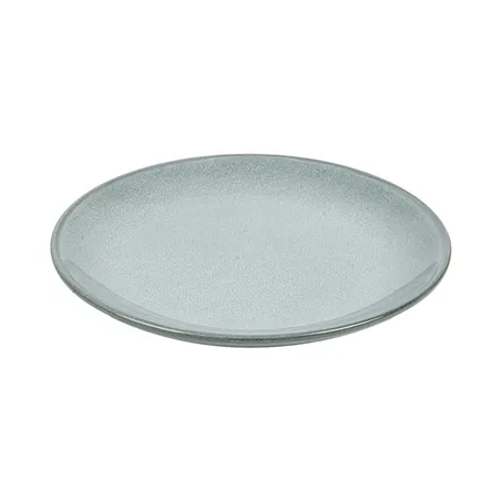 ASSIETTES AKALA  Ø21x14,5x2,7 CM GRIS VERDÂTRE STONEWARE (6 UNITÉ)