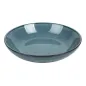 ASSIETTES CREUSES AKALA Ø20x11,2x4,4 CM BLEU STONEWARE (6 UNITÉ) ASSIETTES CREUSES