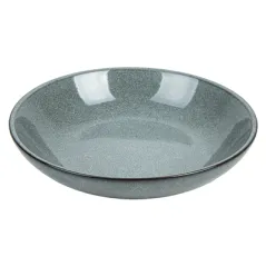 ASSIETTES CREUSES AKALA Ø20x11,2x4,4 CM GRIS VERDÂTRE STONEWARE (6 UNITÉ)