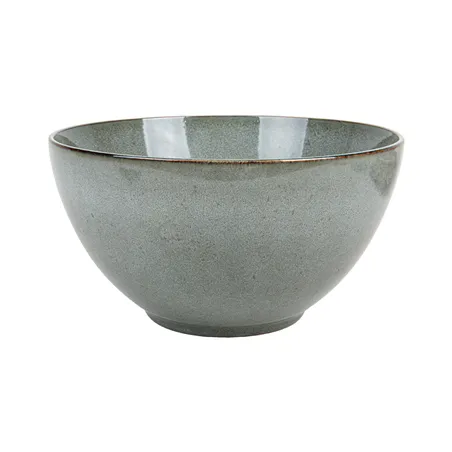 BOL AKALA 2,5 L Ø23,5x12,2 CM GRIS VERDÂTRE STONEWARE (3 UNITÉ)