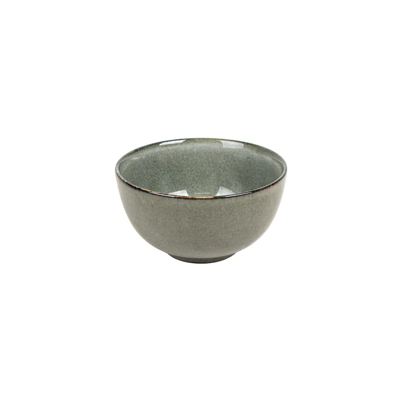 BOL AKALA 580 ML Ø14x7,7 CM GRIS VERDÂTRE STONEWARE (6 UNITÉ)