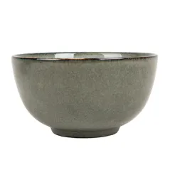 BOL AKALA 580 ML Ø14x7,7 CM GRIS VERDÂTRE STONEWARE (6 UNITÉ)