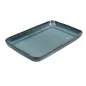 PLATEAUX AKALA 20,5x13,5x2,5 CM BLEU STONEWARE (6 UNITÉ) PLATEAUX