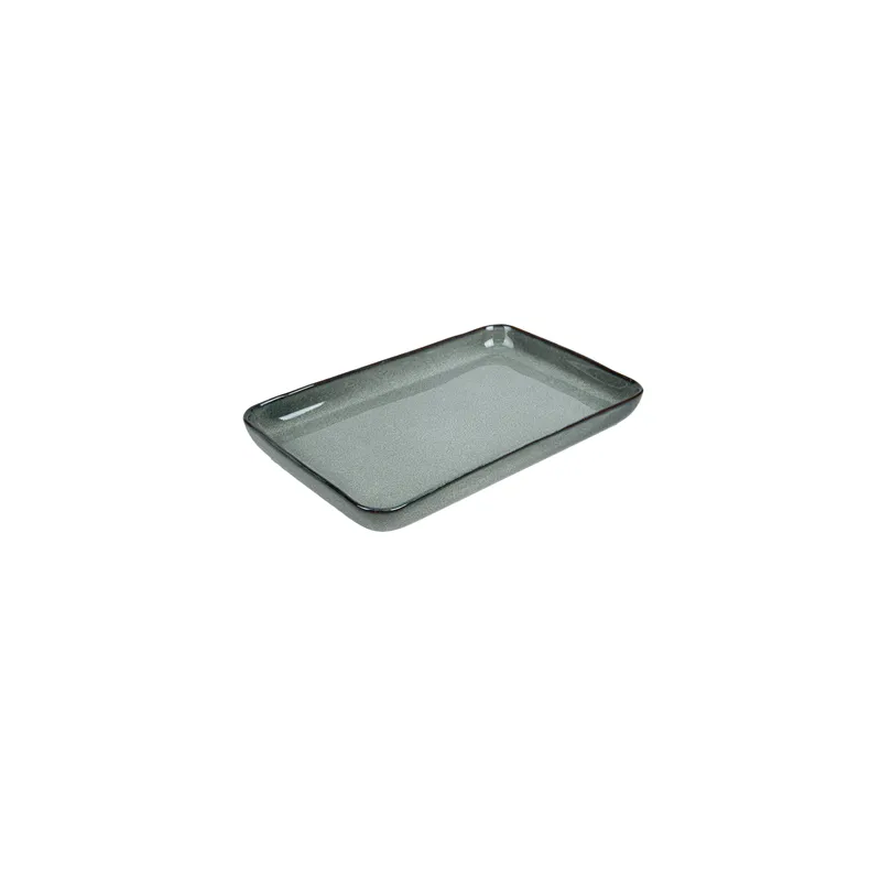 PLATEAUX AKALA 20,5x13,5x2,5CM GRIS VERDÂTRE STONEWARE (6 UNITÉ) PLATEAUX AKALA 20,5x13,5x2,5CM GRIS VERDÂTRE STONEWARE (6 UNITÉ)