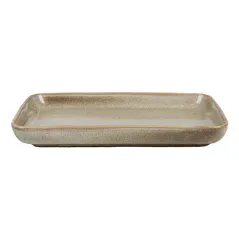 PLATEAUX AKALA 20,5x13,5x2,5CM TERRE STONEWARE (6 UNITÉ)