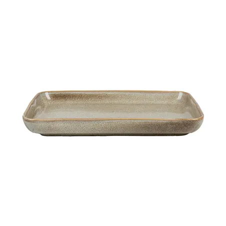 PLATEAUX AKALA  20,5x13,5x2,5CM TERRE STONEWARE (6 UNITÉ)