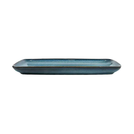 PLATEAUX AKALA  28x14x2,5 CM BLEU STONEWARE (4 UNITÉ)