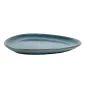 ASSIETTES TRIANGULAIRES AKALA Ø27,5x25x2,5 CM BLEU STONEWARE (6 UNITÉ) ASSIETTES TRIANGULAIRES
