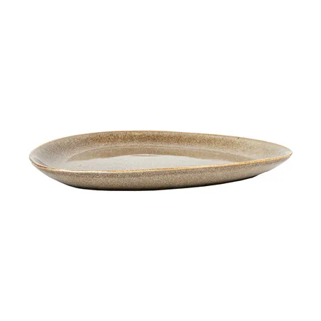 ASSIETTES TRIANGULAIRES AKALA  Ø27,5x25x2,5 CM TERRE STONEWARE (6 UNITÉ)